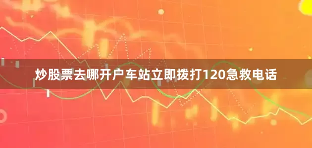 炒股票去哪开户车站立即拨打120急救电话